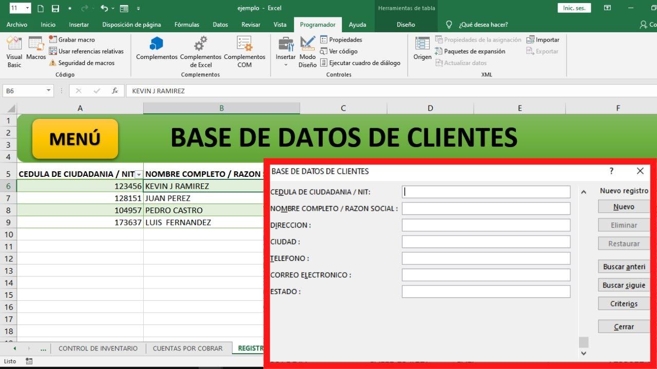 Generador automático de documentos en Word con Excel