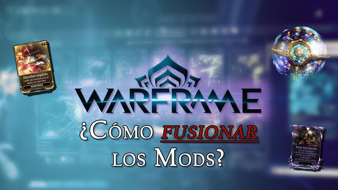Guía para fusionar mods con Endo en Warframe