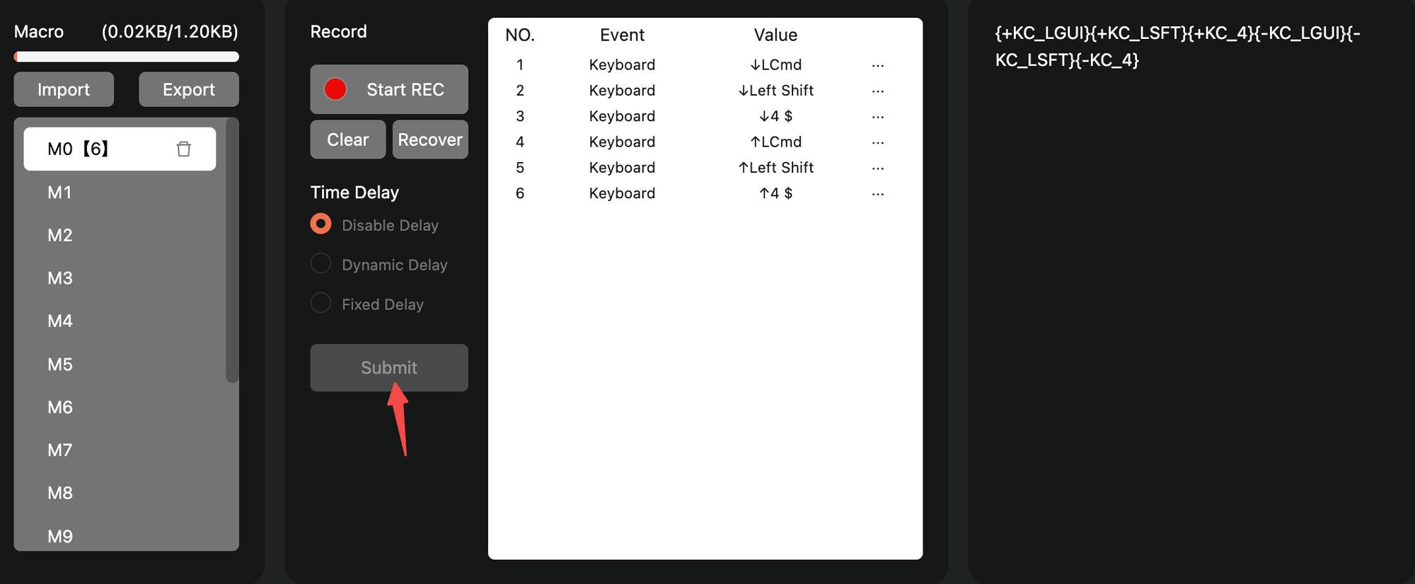 Macros de teclado y lanzadores de aplicaciones