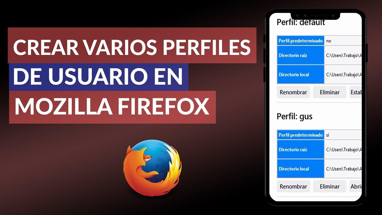 Errores comunes al cargar perfil de Firefox
