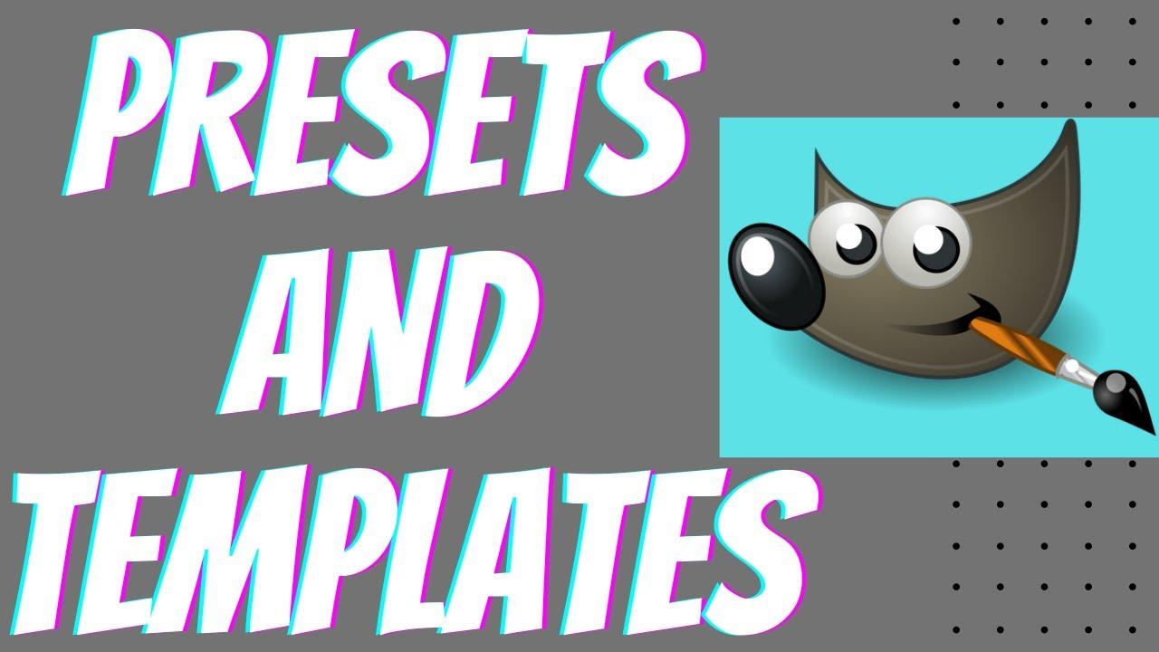 Acciones por lotes y presets en GIMP