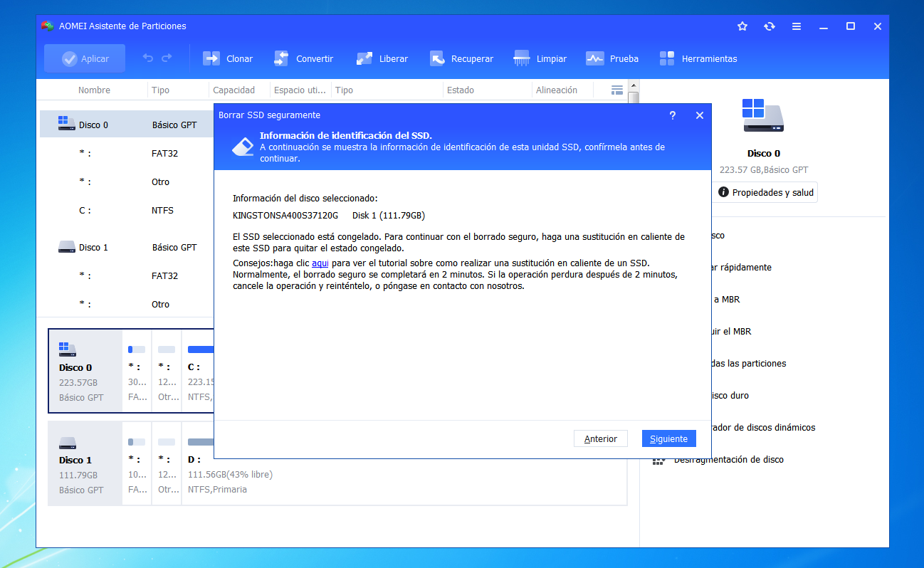 activar la cache de escritura en discos externos