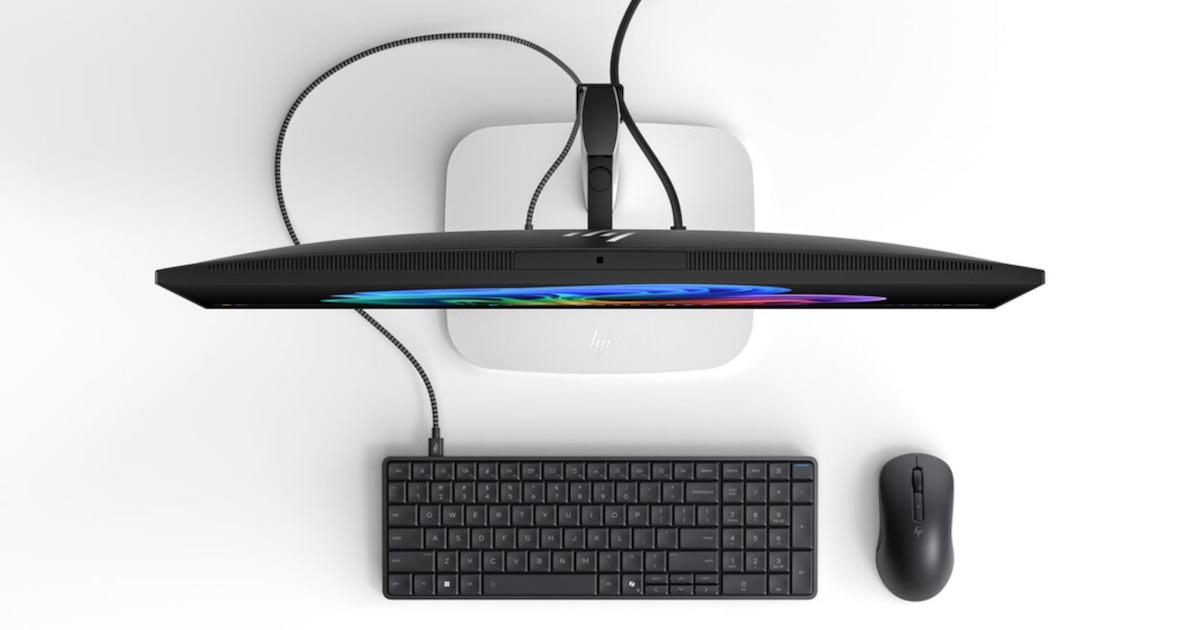 Interior del teclado HP EliteBoard G1a