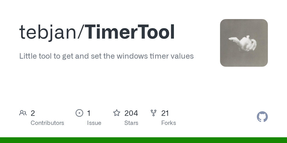 Herramienta TimerTool en Windows