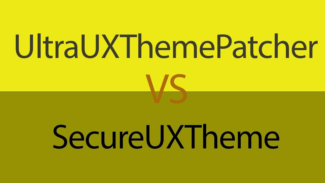 Interfaz de SecureUxTheme para Windows 10