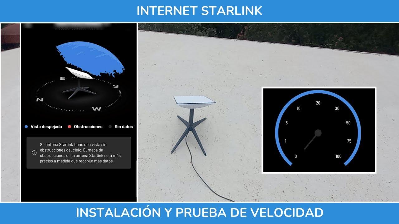 Componentes del kit Starlink