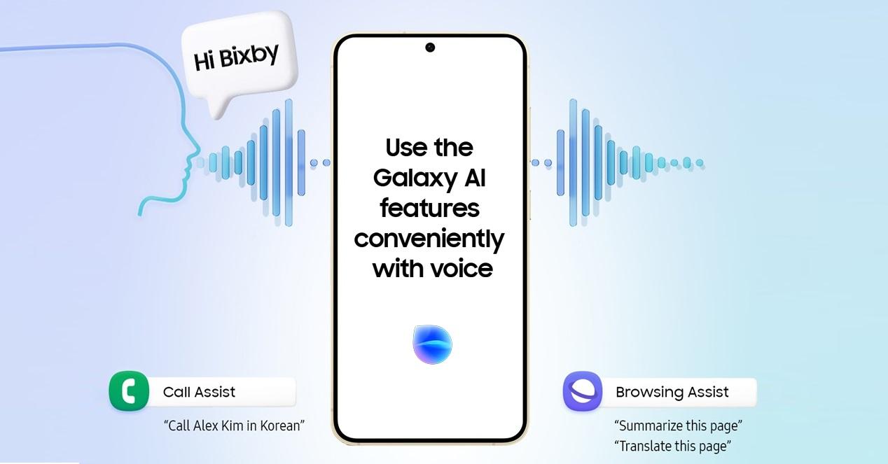 Galaxy AI y Bixby en móviles Samsung