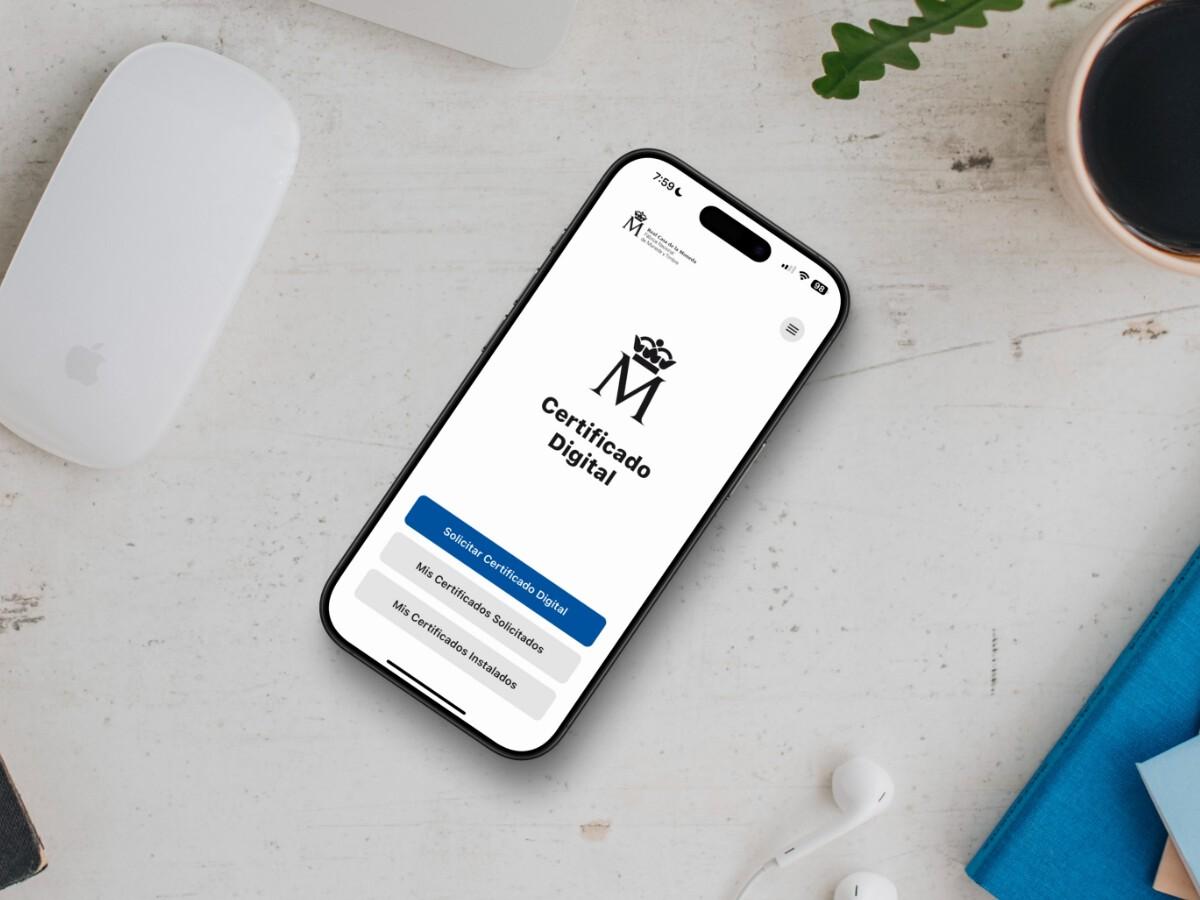 gestionar certificado digital desde el móvil