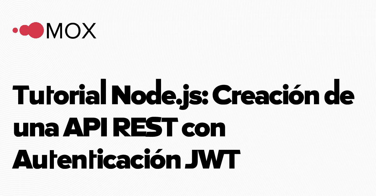 Autenticación JWT en API Node.js