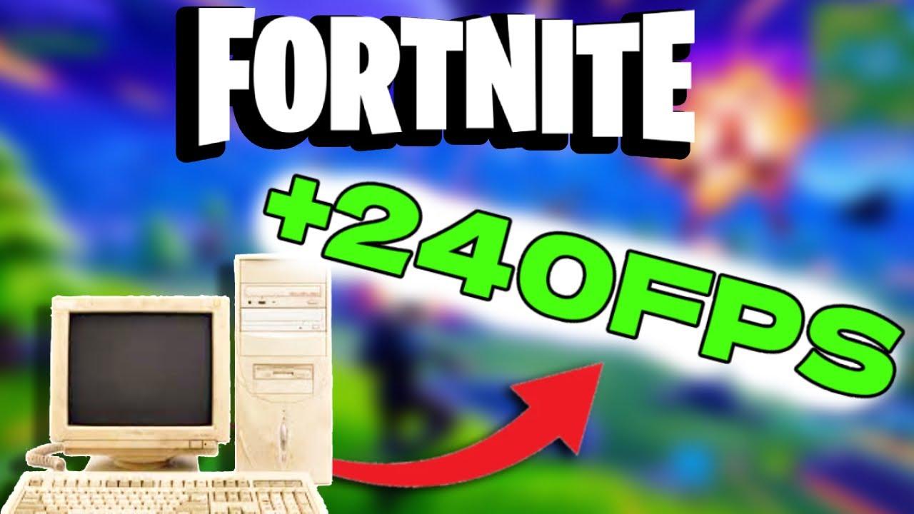 optimizar Fortnite en ordenadores con pocos recursos