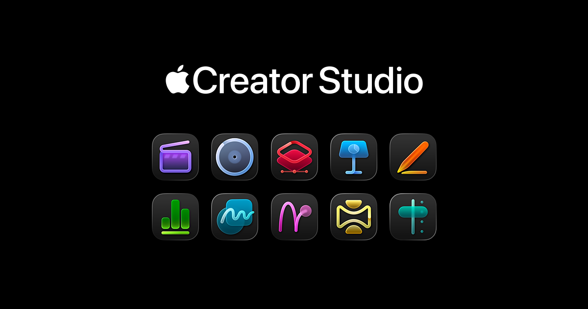 Qué es Apple Creator Studio