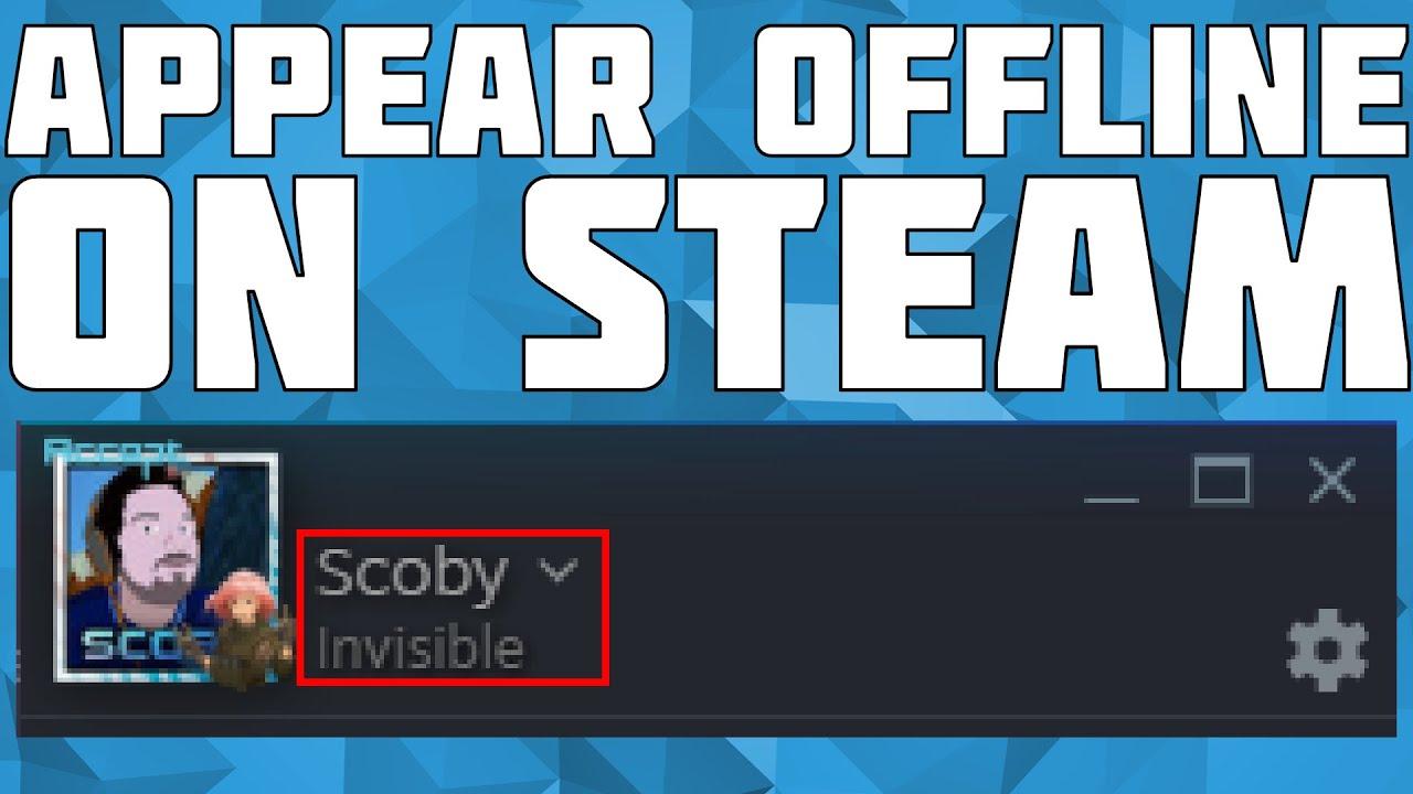 Opciones de estado en Steam