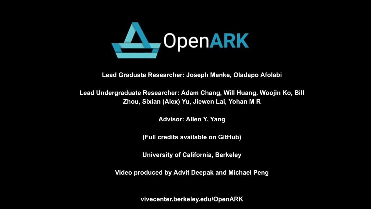 Tutorial de OpenARK y realidad aumentada