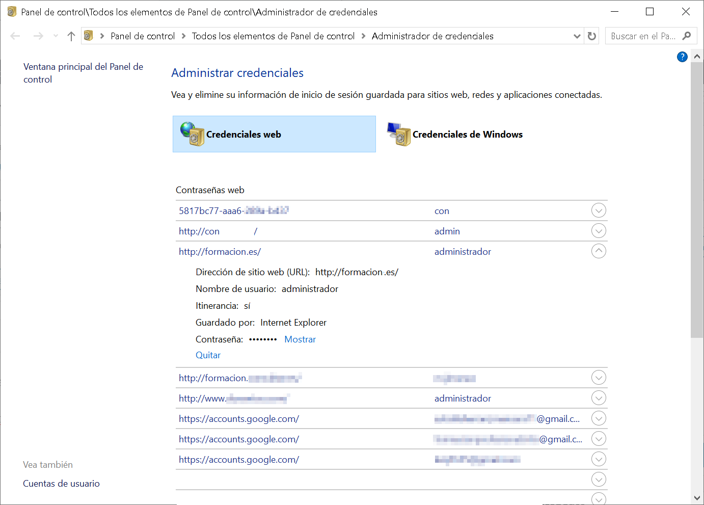 Que es el Administrador de credenciales de Windows Que es el Administrador de credenciales de Windows