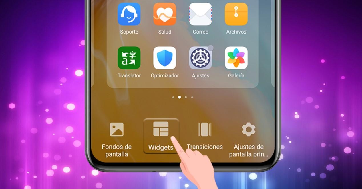 ajustar tamaño de widgets en Android