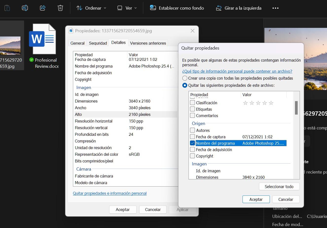 Uso del comando attrib en consola