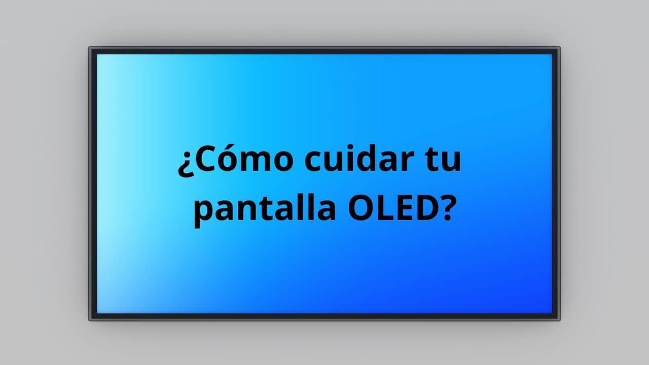 monitor OLED bien cuidado