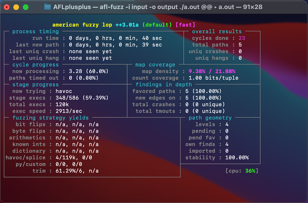 Fuzzing con AFL en binarios