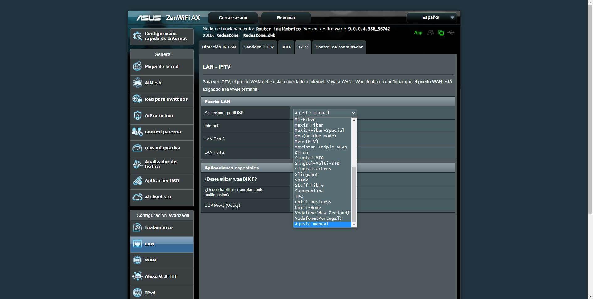 Configuración segura de routers ASUS