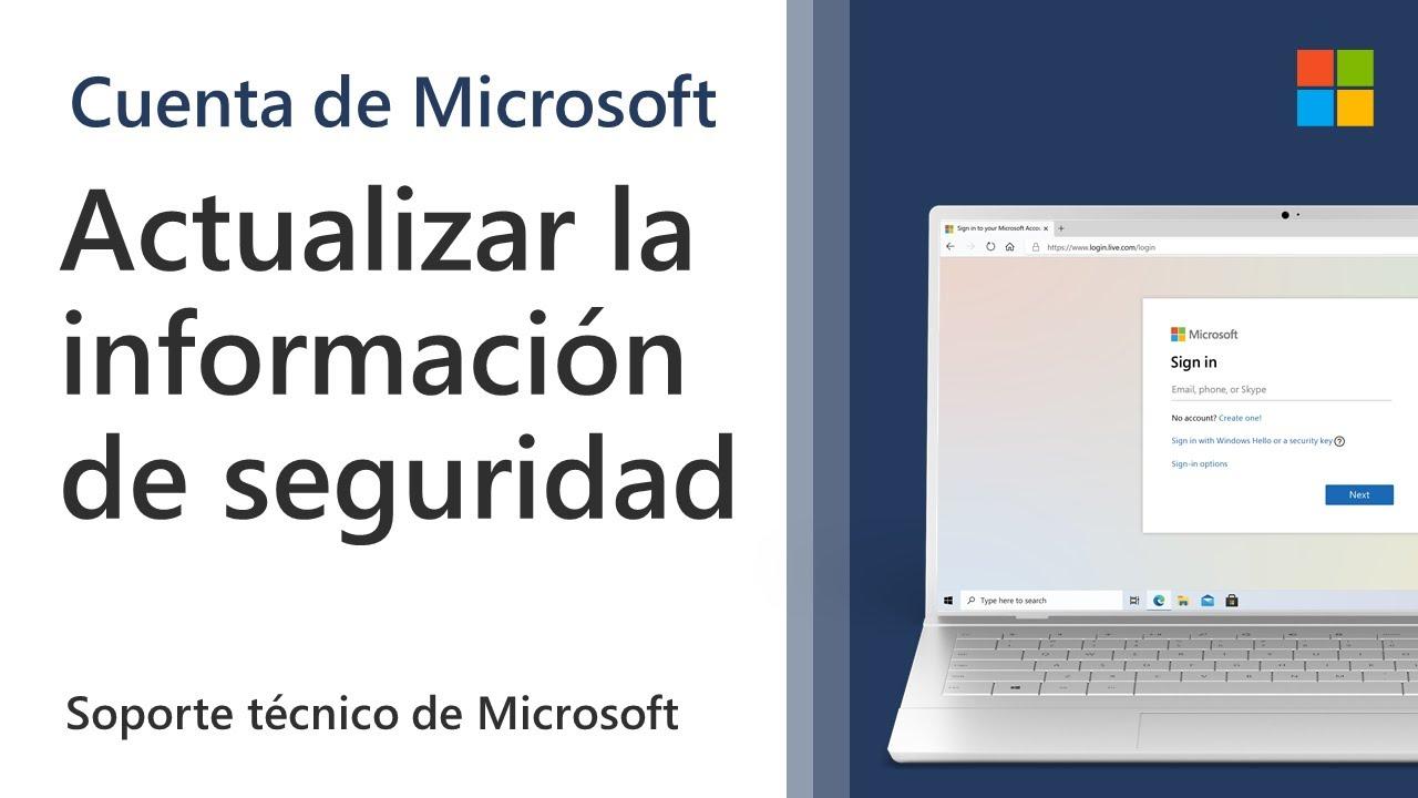 Privacidad y cuenta Microsoft