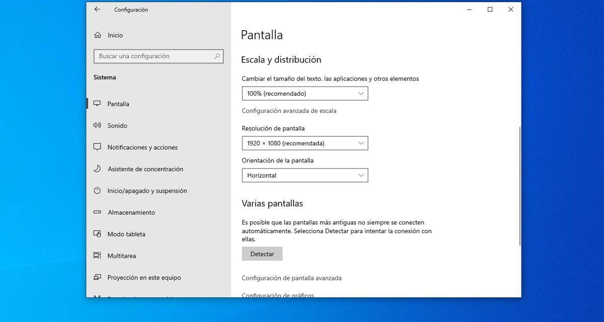 Pantalla en negro por resolución incompatible