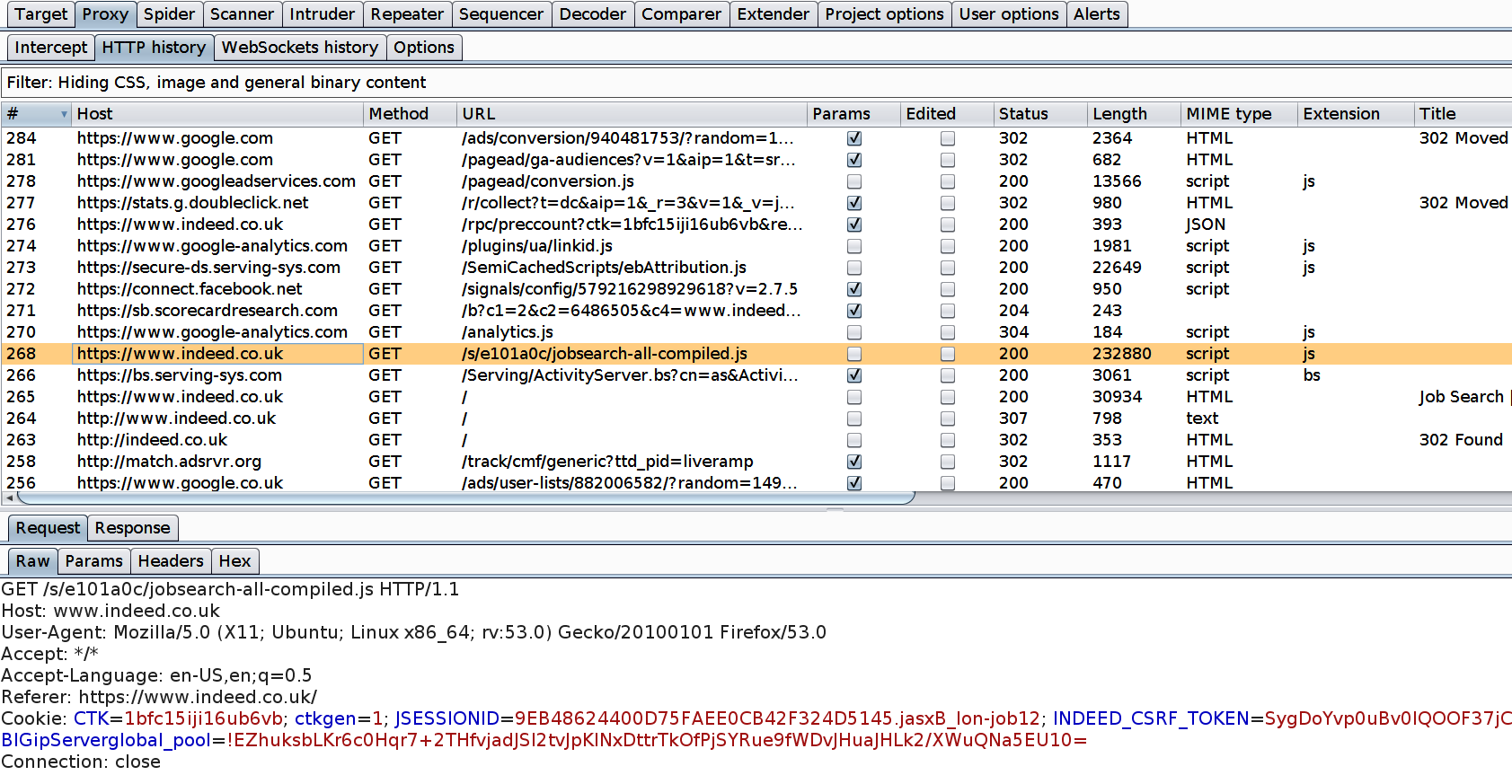 Uso práctico de Burp Suite Uso práctico de Burp Suite