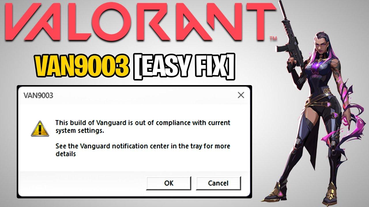 Configuración de seguridad para Valorant