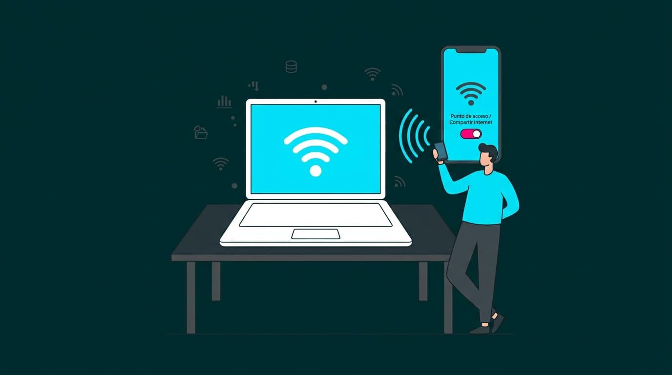 tethering inverso entre móvil y PC