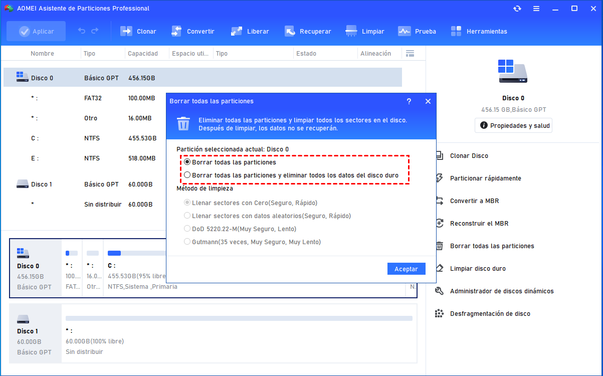 Particionar disco nuevo en Windows