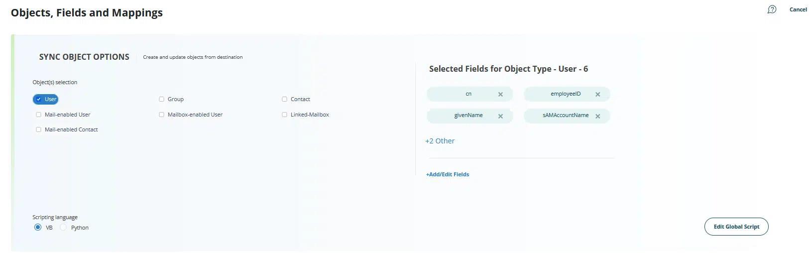 Archivo CSV de RRHH para creación y actualización de usuarios CSV de recursos humanos para gestión de usuarios