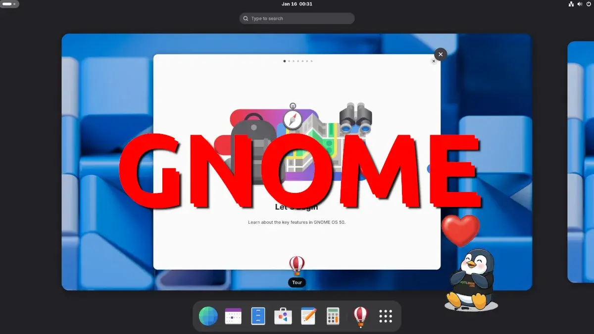 Entorno de escritorio GNOME 50 Entorno de escritorio GNOME 50