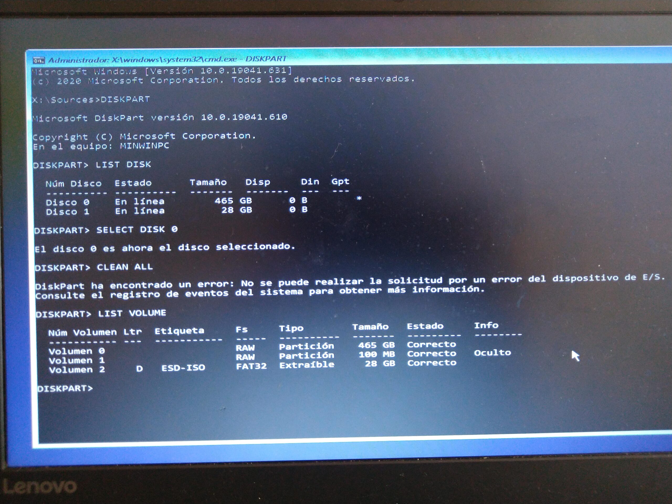Archivo setuperr.log de Windows Archivo setuperr.log de Windows
