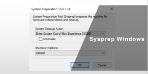 Uso de la herramienta de preparación del sistema (Sysprep) para capturar imágenes de disco