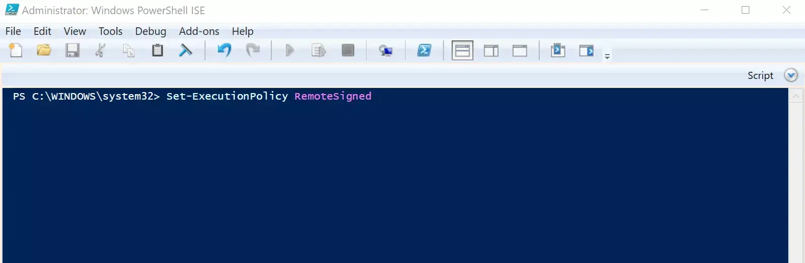 configuracion de powershell para scripts configuracion de powershell para scripts