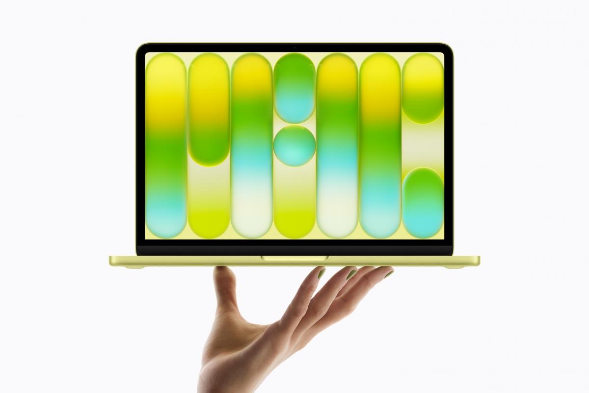 Diseño del MacBook Neo en varios colores