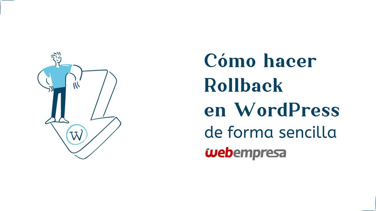 Guía para hacer rollback sin reinstalar