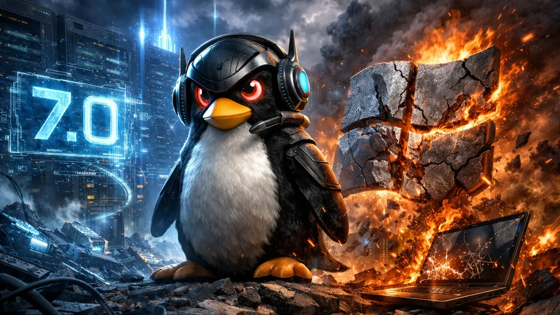 Linux 7.0 RC1 con Rust Linux 7.0 RC1 con Rust