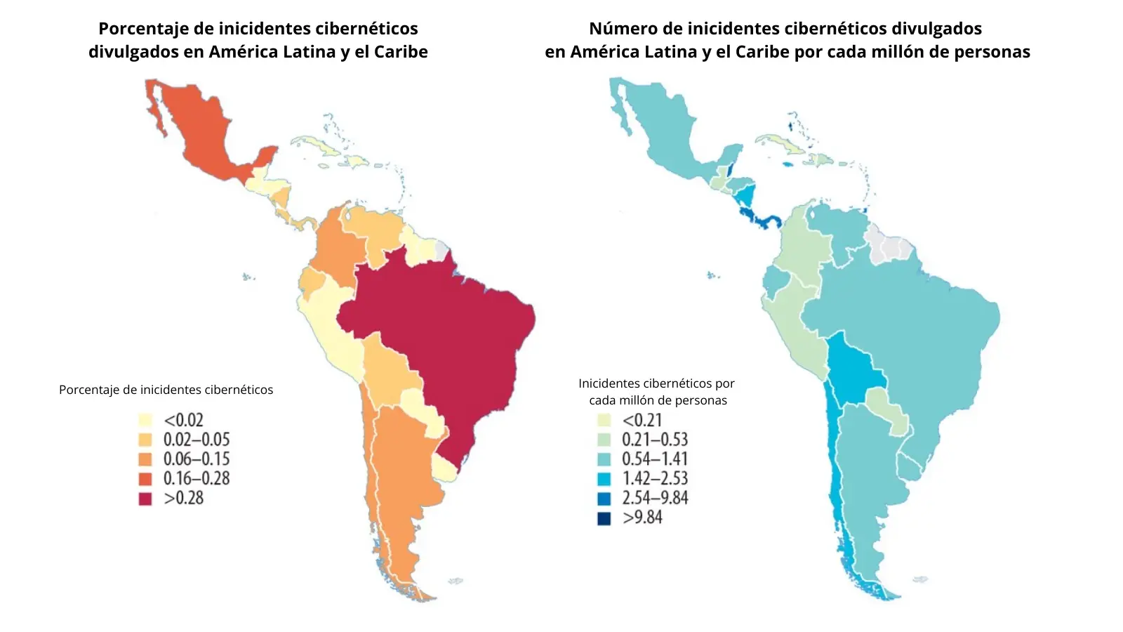 Mapa de ciberamenazas y ransomware en Latinoamérica Mapa de ciberamenazas y ransomware en Latinoamérica
