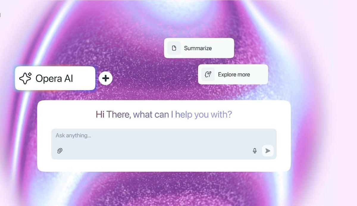 Integración de Gemini en Opera
