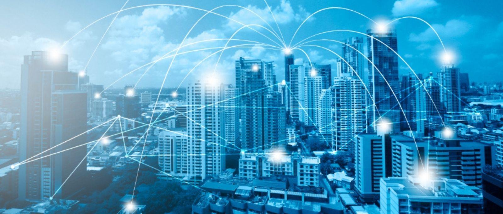 red de comunicaciones en smart building