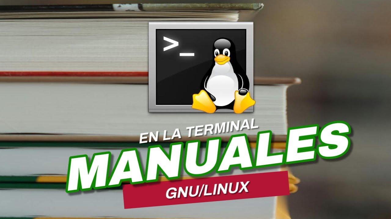 comando man en linux