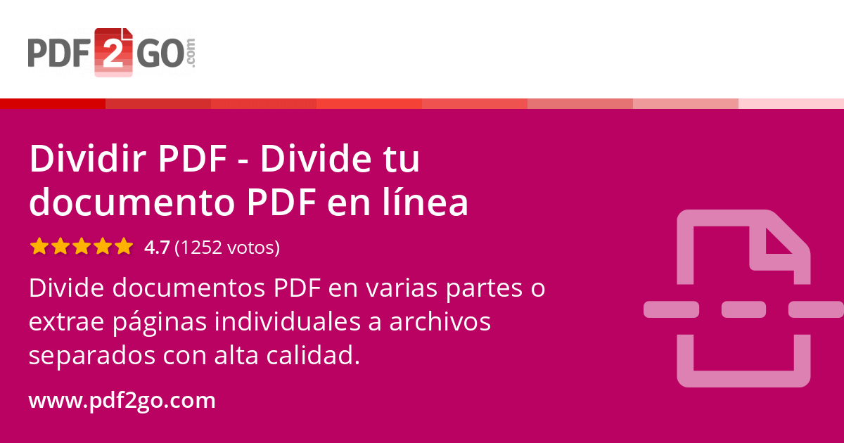 Concepto de formato PDF