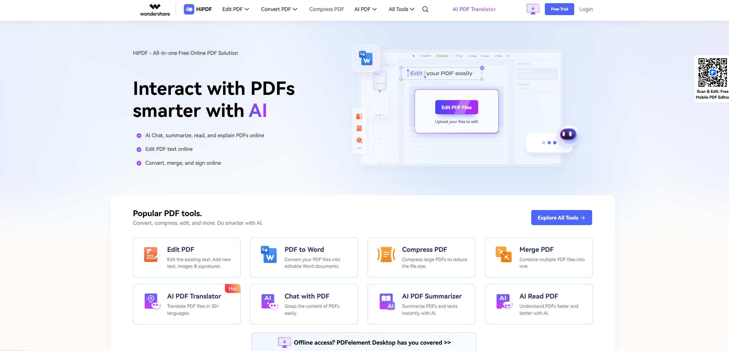 Funcion OCR en Wondershare PDFelement
