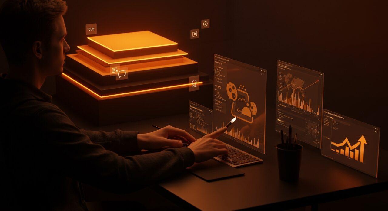 Interfaz de GIMP 3.2 con capas vectoriales Interfaz GIMP 3.2 con capas vectoriales