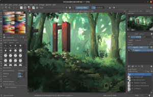 aplicación de dibujo Krita