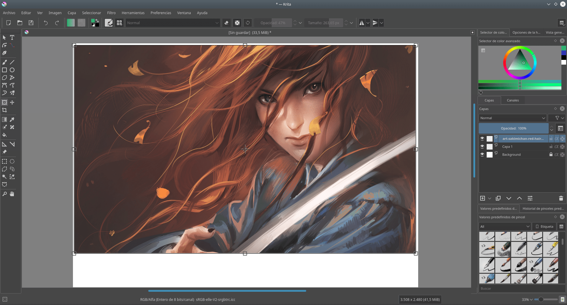 Programa de dibujo digital Krita Programa de dibujo digital Krita