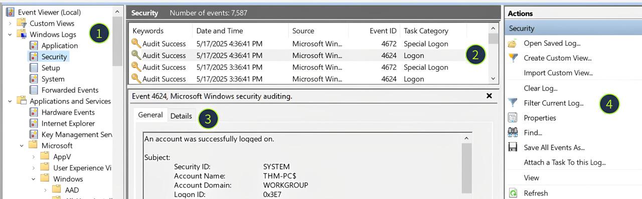 visor de eventos de windows 11