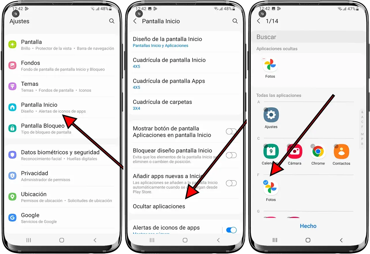 apps para ocultar aplicaciones en Samsung apps para ocultar aplicaciones en Samsung