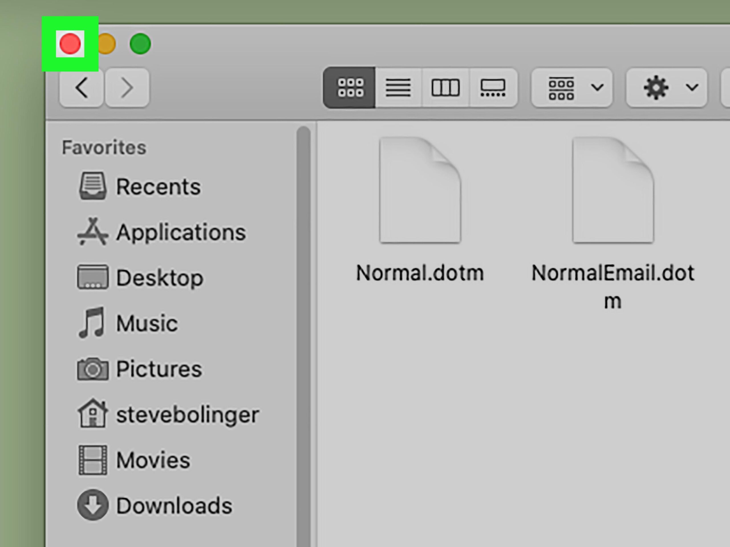Opciones y configuración predeterminada en Word