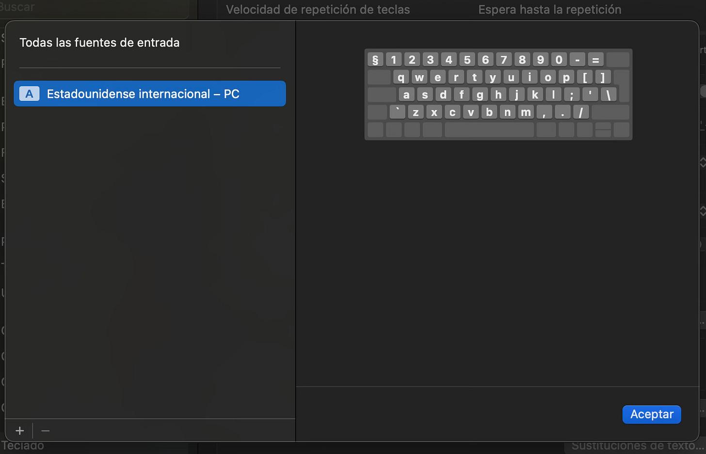 mapa de teclado y configuracion avanzada en linux